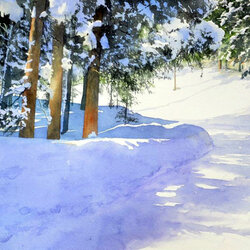 Пазл: Там за поворотом