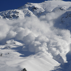 Пазл: Снежная лавина