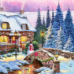 Пазл: Святая Рождественская ночь