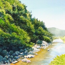 Пазл: Горная река