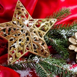 Пазл: Новогодняя звезда