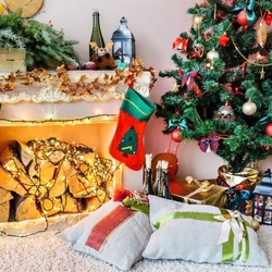Пазл: Новогодний интерьер