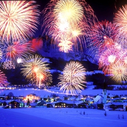 Пазл: Новогодний салют