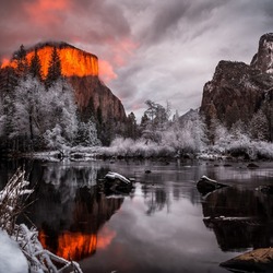 Пазл: Ледяная зима