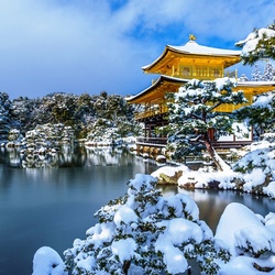 Пазл: Зима в Японии