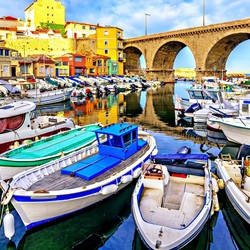 Пазл: Лодки