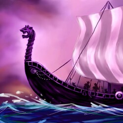 Пазл: Драккар