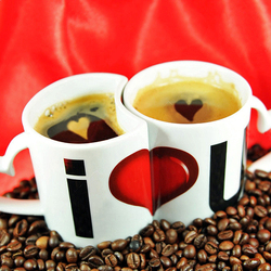 Пазл: Кофейная пара