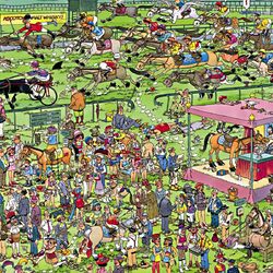 Пазл: Скачки