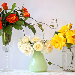 Пазл: Маленькие букетики