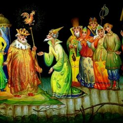 Пазл: Сказка о золотом петушке