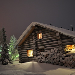 Пазл: Зимний вечер