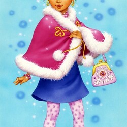 Пазл: Девочка-кудряшка