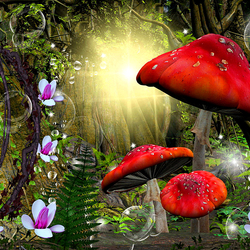 Пазл: Волшебный лес