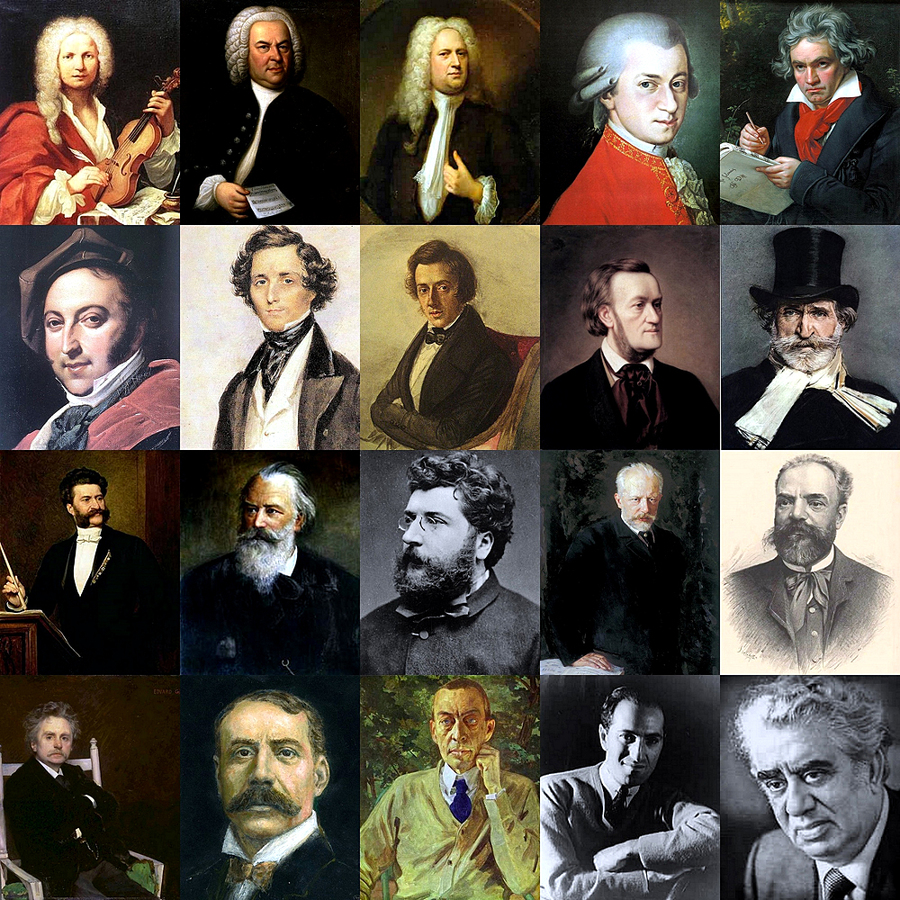 Великие композиторы 19 века Моцарт