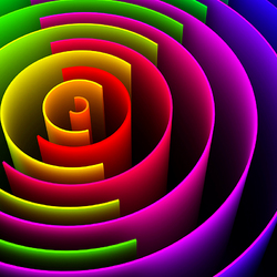 Пазл: Цветной лабиринт