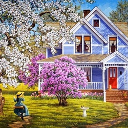 Пазл: Пышное цветение