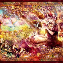 Пазл: Белоснежка и семь гномов