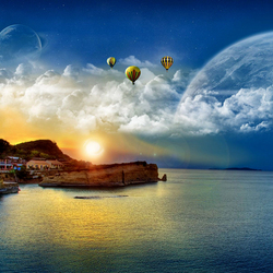 Пазл: За горизонт