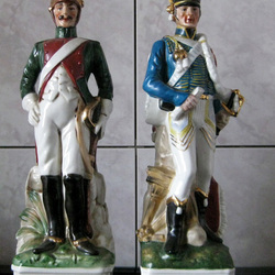 Пазл: Фарфоровые статуэтки