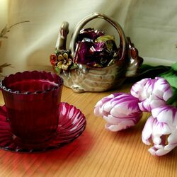 Пазл: В сиреневых тонах