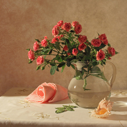 Пазл: Букет роз