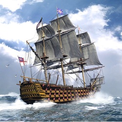 Пазл: Парусник