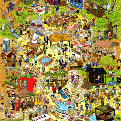 Пазл: Развлечения в парке