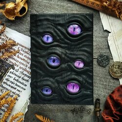 Пазл: Фиолетовоглазый наблюдатель