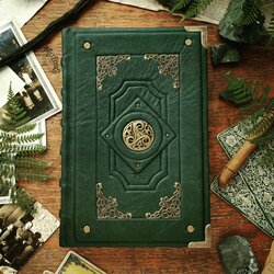 Пазл: Зелёный трискель