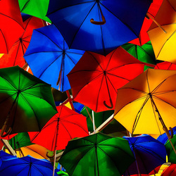 Пазл: Зонтики