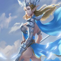 Пазл: Эльфийка