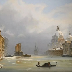Пазл: Венеция зимой 
