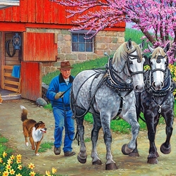 Пазл: На работу