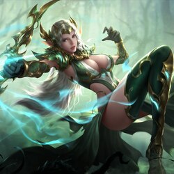 Пазл: Лучница