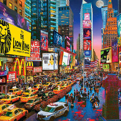 Пазл: Таймс-сквер