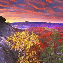 Пазл: Закат в горах