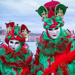 Пазл: Венецианские маски 