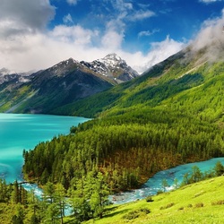 Пазл: Поворот реки