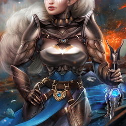 Пазл: Эльфийка