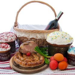 Пазл: Пасхальная корзинка