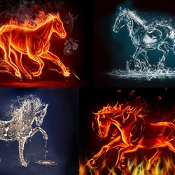 Пазл: Повелители стихий