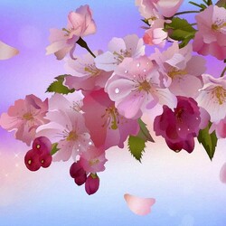 Пазл: Цветущая ветка