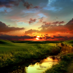 Пазл: Безумный закат