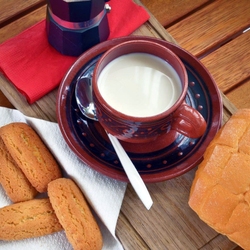 Пазл: Латте с печеньем