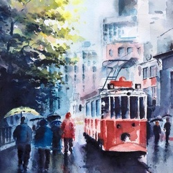 Пазл: Дождливый день