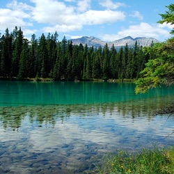 Пазл: Бирюзовое озеро