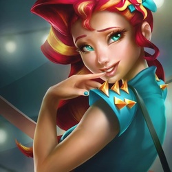 Пазл: Кокетка