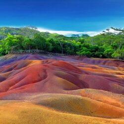 Пазл: Шамарельские цветные пески 