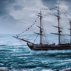 Пазл: Опасные воды